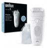 Braun | Epilator | SE5-011 Silk-épil 5 | Operating time (max) 40 min | Number of power levels 1 | Wet & Dry | White