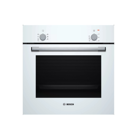 Bosch Oven | HBF010BV1S | 66 L | Electric | Manual | Control knob | Height 59.5 cm | Width 59.4 cm | White