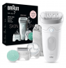 Braun | Epilator | Silk-épil SE7-081 | Operating time (max) 40 min | Number of power levels 1 | Wet & Dry | White