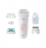 Braun | Epilator | SE5-050 Silk-épil 5 | Operating time (max) 40 min | Number of power levels 1 | Wet & Dry | White