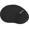 SANDBERG Gel Mousepad with Wrist Rest Silicone Black