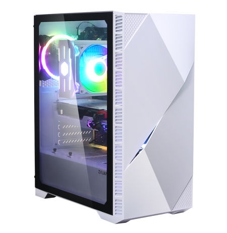 Zalman Z3 Iceberg White ATX,T/G,ARGB Fan x 2