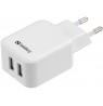 SANDBERG AC Charger Dual USB 2.4+1A EU