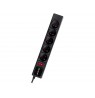 TRACER PowerGear 1.5 m Black 5 sockets power strip