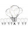 TRACER 50 LED 10 bulbs solar garden garland