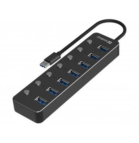 Sandberg 134-33 USB 3.0 Hub 7 Ports