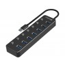 SANDBERG USB 3.0 Hub 7 Ports