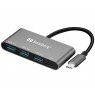 SANDBERG USB-C to 3 x USB 3.0 Converter