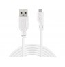 SANDBERG MicroUSB Sycn/Charge Cable 3m White