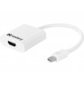 SANDBERG Adapter Mini DisplayPort-HDMI Converts Mini DP-DisplayPort output to HDMI Video and Audio