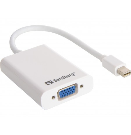 Sandberg 509-05 Adapter MiniDPdaugiau VGA+Audio