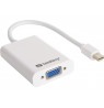 SANDBERG Adapter MiniDPmore VGA+Audio white