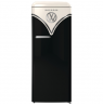 Gorenje Retro Refrigerator | OBRB615DBK | Energy efficiency class D | Free standing | Larder | Height 152.5 cm | Fridge net capa