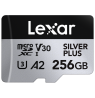 Lexar microSDXC Professional SILVER Plus UHS-I/U3/A2/4K R205/W150 (V30) 256GB