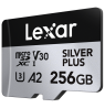 Lexar microSDXC Professional SILVER Plus UHS-I/U3/A2/4K R205/W150 (V30) 256GB