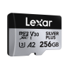 Lexar microSDXC Professional SILVER Plus UHS-I/U3/A2/4K R205/W150 (V30) 256GB