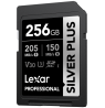 Lexar SDXC Professional SILVER Plus UHS-I/U3/A2/4K R205/W150 (V30) 256GB