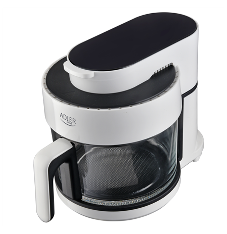 Adler Air Fryer Oven with Glass Bowl | AD 6316 | Power 1200 W | Capacity 3 L | Convection | White/Black