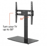Vogels | Desk Mount | MS3085-A1 Table-Top Stand Medium | Full motion | 32-65 " | Black