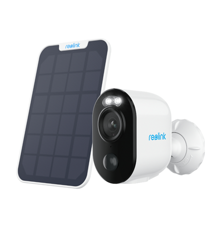 Reolink | Wireless Solar & Battery Powered Security Camera with Smart Detection | Argus Series B310 with Solar Panel | Bullet | 
