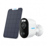 Reolink | Wireless Solar & Battery Powered Security Camera with Smart Detection | Argus Series B310 with Solar Panel | Bullet |
