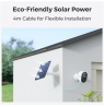 Reolink | Wireless Solar & Battery Powered Security Camera with Smart Detection | Argus Series B310 with Solar Panel | Bullet | 