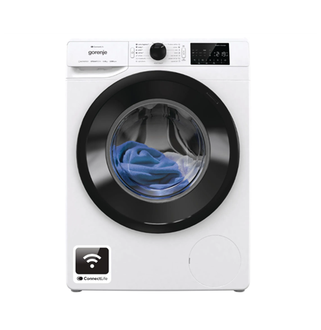 Gorenje Washing machine | WPNEI82A1SWIFI | Energy efficiency class A | Front loading | Washing capacity 8 kg | 1200 RPM | Depth 