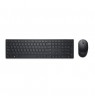Dell Pro KM5221W Belaidė klaviatūra + pelė, RF Wireless, US Int, Juoda