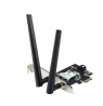 Asus WiFi 7 PCI-E Adapter with 2 external antennas | PCE-BE6500 | 802.11be | Mesh Support No | MU-MiMO No | No mobile broadband