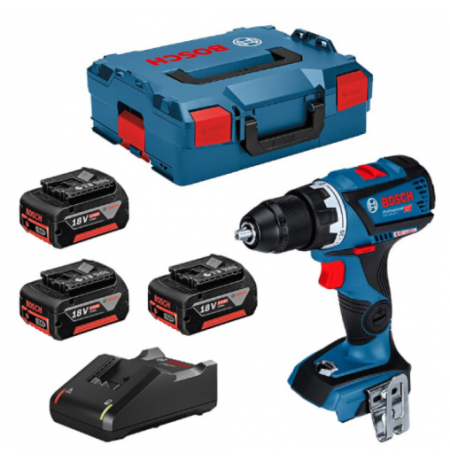 Bosch GSR 18V-60 C 3x5,0Ah Akumuliatorinis suktuvas-gręžtuvas