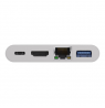 Goobay | USB-C Multiport Adapter (HDMI + Ethernet, PD) | 62105
