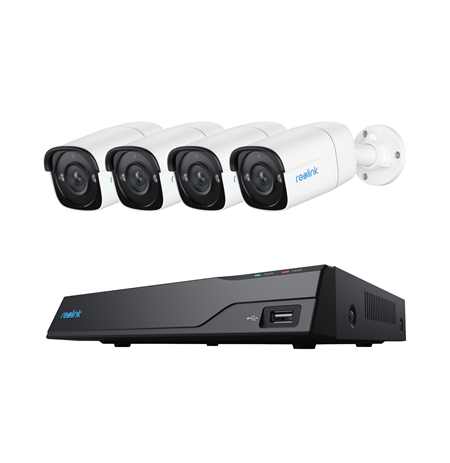 Reolink | Super HD Security Camera System | NVS8-5MB4 | Bullet | 5/4 MP | f4.0mm fixed
