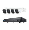 Reolink | Super HD Security Camera System | NVS8-5MB4 | Bullet | 5/4 MP | f4.0mm fixed