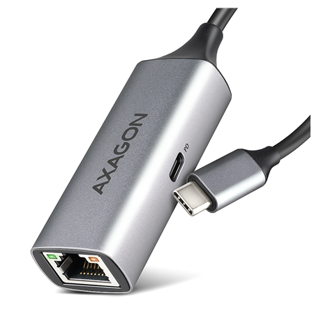 AXAGON | ADE-TXPD USB-C Gigabit Ethernet Adapter with PD 100W