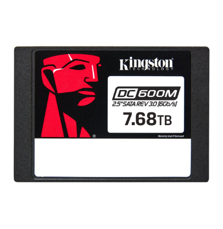 Kingston DC600M | 7680 GB | SSD form factor 2.5" | Solid-state drive interface SATA Rev. 3.0 | Read speed 560 MB