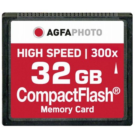 AgfaPhoto Compact Flash 32GB High Speed 300x MLC