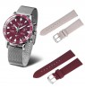 Vostok Europe Undinė CRANBERRY VK68-515A774BR