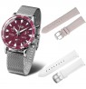 Vostok Europe Undinė CRANBERRY VK68-515A774BRSiWhite