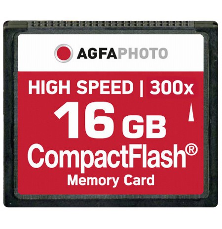 AgfaPhoto Compact Flash 16GB High Speed 300x MLC