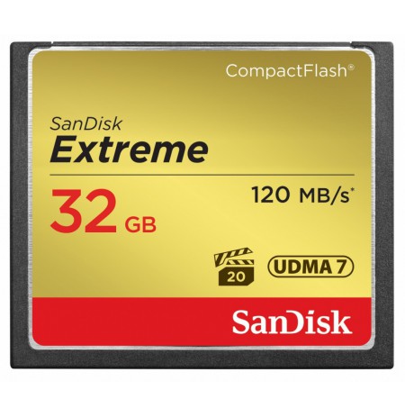 SanDisk Extreme CF 32GB 120MB/s UDMA7 SDCFXSB-032G-G46