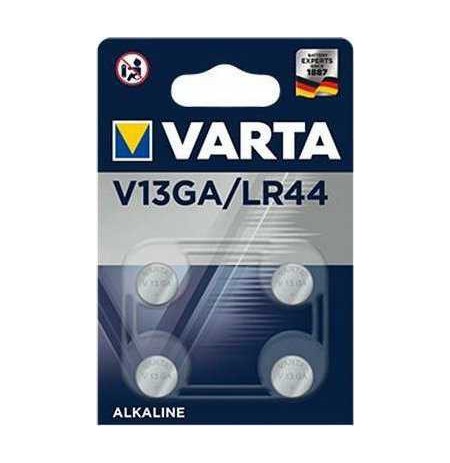 Varta V13GA/LR44 Alkaline 4 Pack