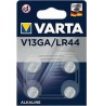 Varta V13GA/LR44 Alkaline 4 Pack
