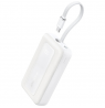 Anker Power Bank, Built-In USB-C Cable, 30W | A1688H21 | 10000 mAh | White
