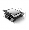 Philips | Contact Electric Grill | HD6301/90 5000 Series | Table | 2200 W | Black