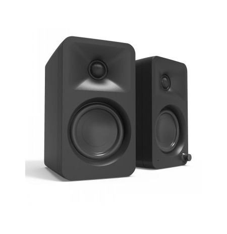 KANTO AUDIO 100W POWERED REFERENCE DESKTOP SPEAKERS WITH BLUETOOTH - BLACK, PAIR (INCLUDES TYPE C POWER CORD)