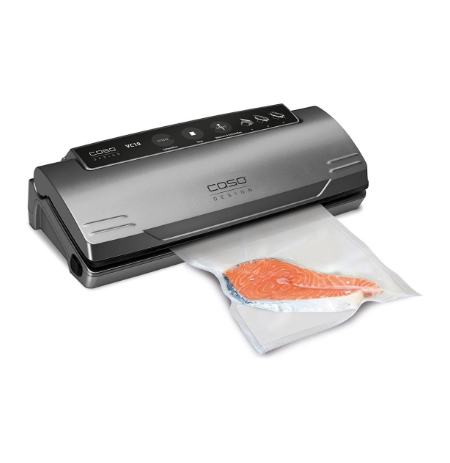 Caso | Vacuum sealer | VC 10 PlusEdition | Power 110 W | Temperature control | Black/Silver