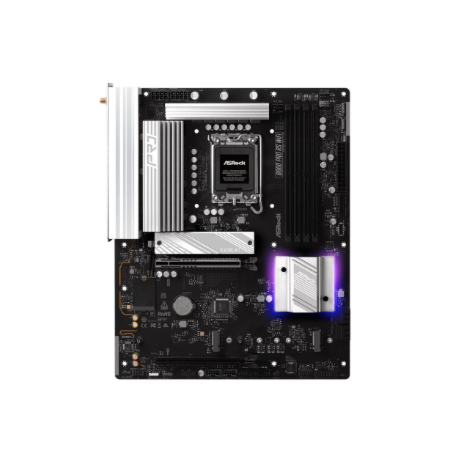 ASRock B860 PRO RS WIFI | Processor family Intel | Processor socket LGA1851 | DDR5 | Supported hard disk drive interfaces SATA,