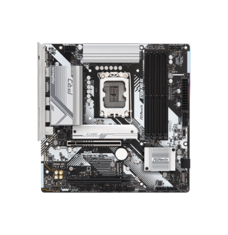 ASRock B760M PRO RS | Processor family Intel | Processor socket LGA1700 | DDR5 | Supported hard disk drive interfaces SATA, M.2