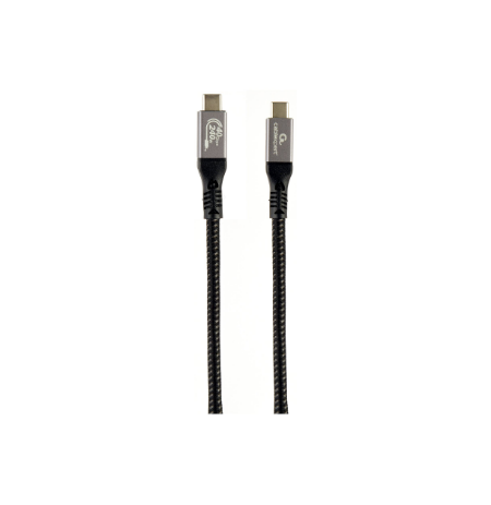 Cablexpert CCBP-USB4-CMCM240-1.5M Premium USB 4 Type-C charging and data cable, 40 Gbps, 240 W, 1.5 m | Cablexpert