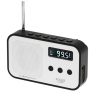 Adler | Digital radio PLL AM/FM | AD 1907 | Alarm function | White/Black